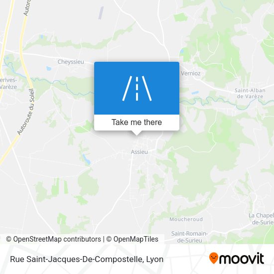 Rue Saint-Jacques-De-Compostelle map