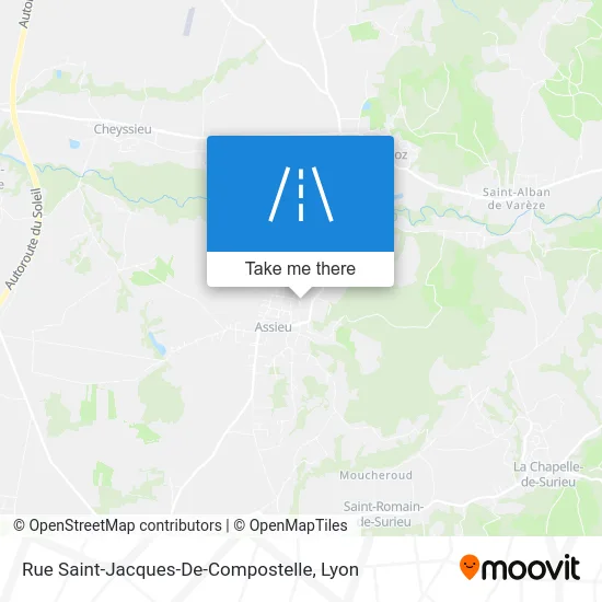 Rue Saint-Jacques-De-Compostelle map