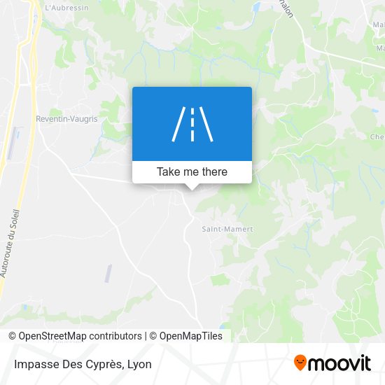 Impasse Des Cyprès map