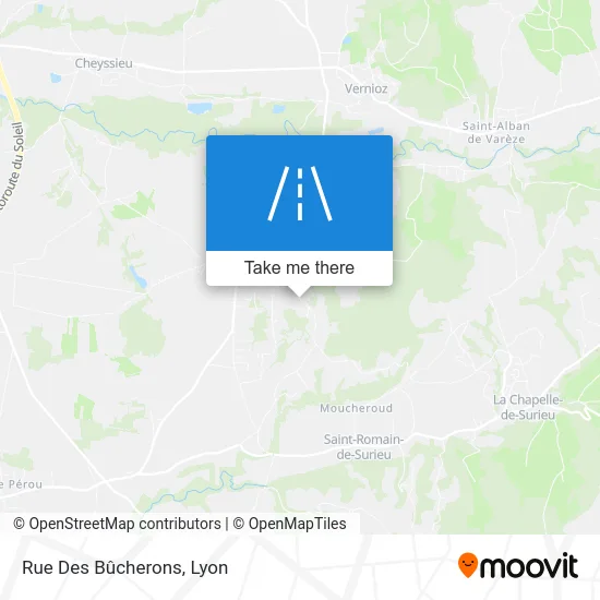 Rue Des Bûcherons map