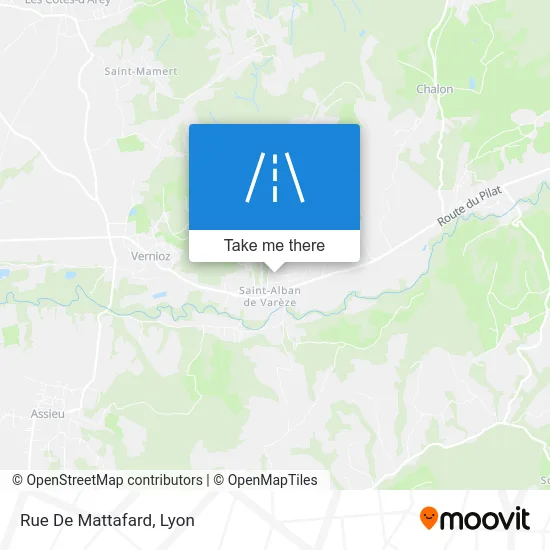 Rue De Mattafard map