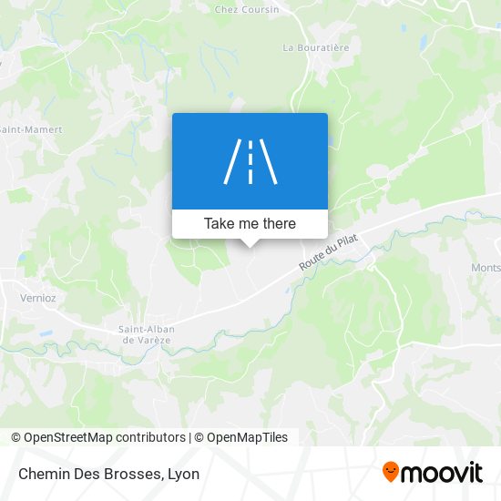 Chemin Des Brosses map