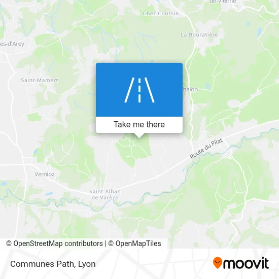 Chemin Des Communes map