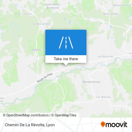 Chemin De La Révolte map