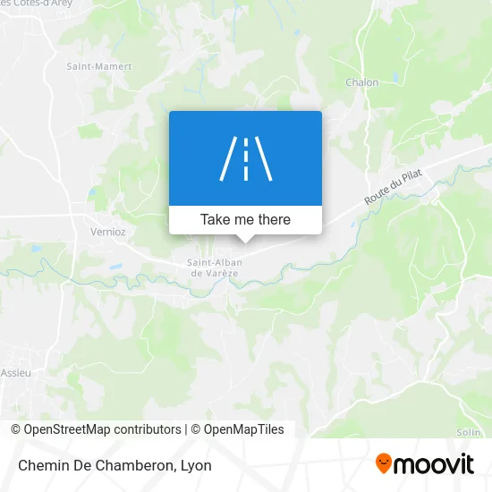 Chemin De Chamberon map