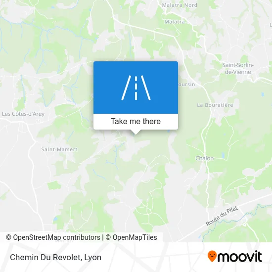 Chemin Du Revolet map