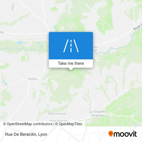 Rue De Berardin map