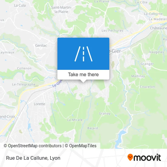 Rue De La Callune map