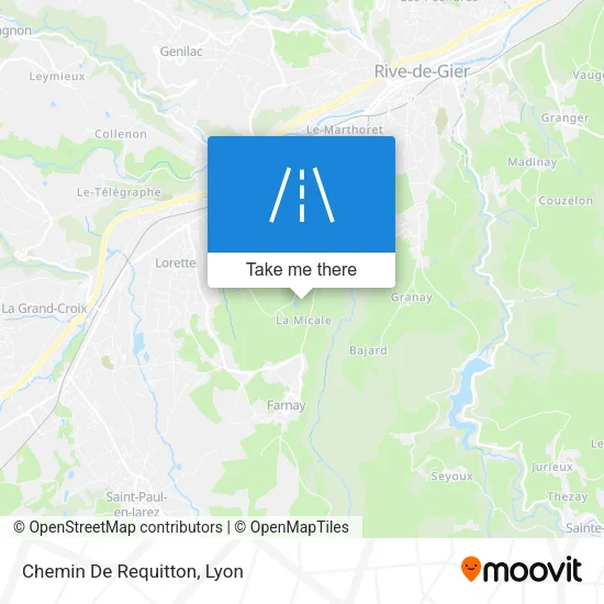 Chemin De Requitton map
