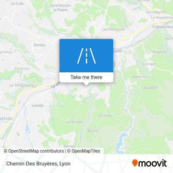 Chemin Des Bruyères map