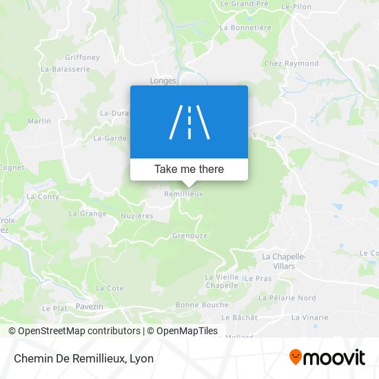 Chemin De Remillieux map