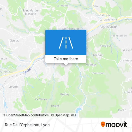 Rue De L'Orphelinat map