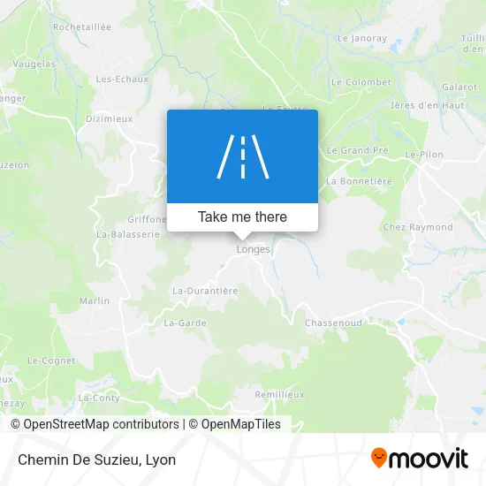 Chemin De Suzieu map
