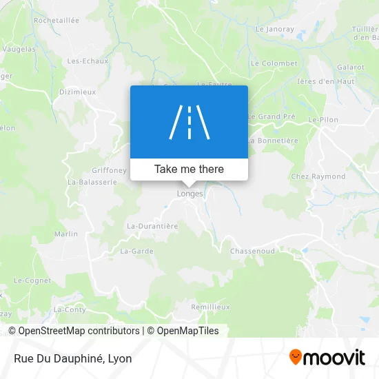 Rue Du Dauphiné map