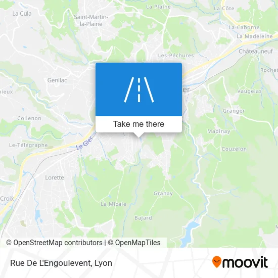 Rue De L'Engoulevent map