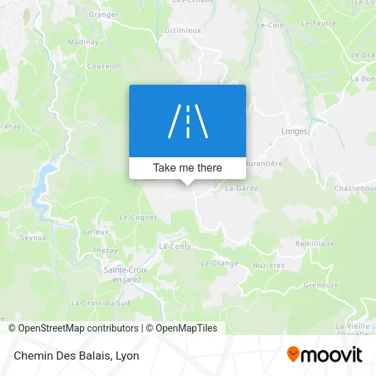 Chemin Des Balais map
