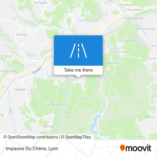 Impasse Du Chêne map