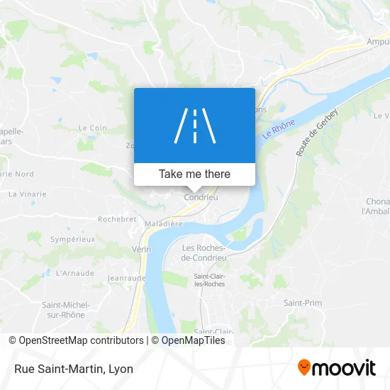 Rue Saint-Martin map