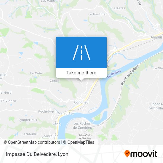 Impasse Du Belvédère map