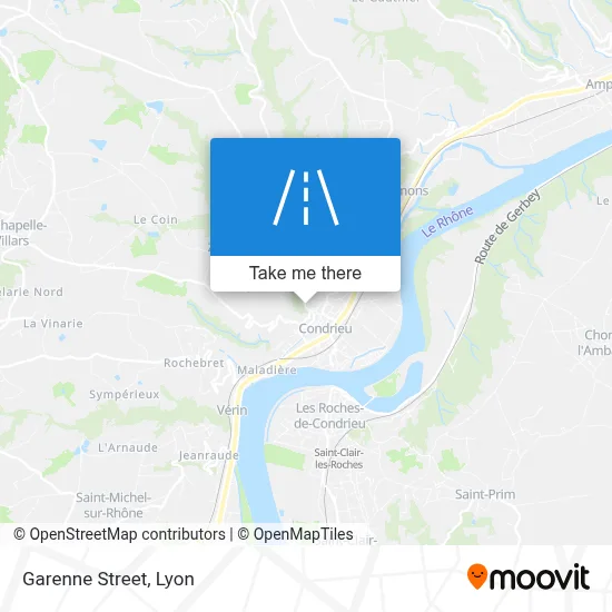 Rue De La Garenne map