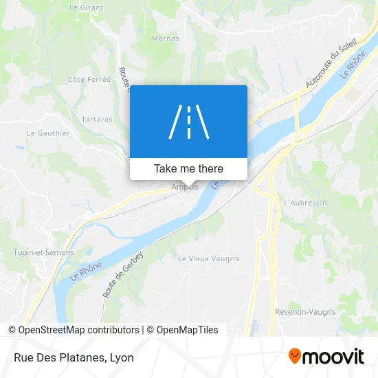 Rue Des Platanes map