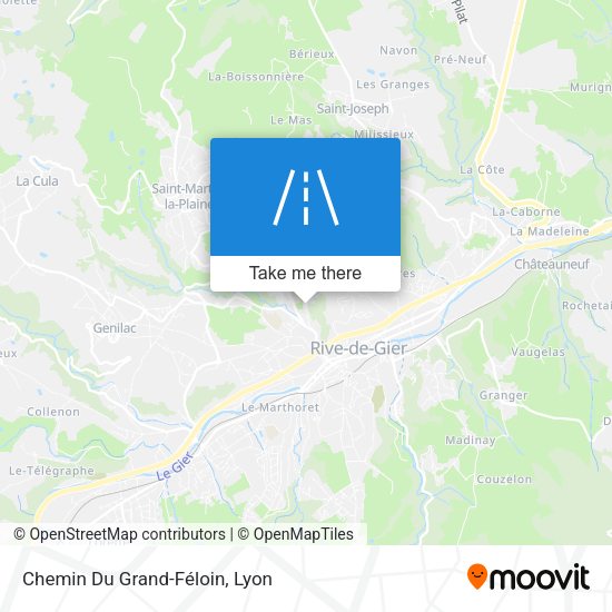 Chemin Du Grand-Féloin map