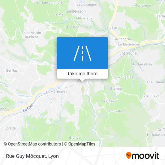 Rue Guy Môcquet map