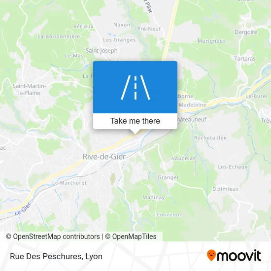 Rue Des Peschures map