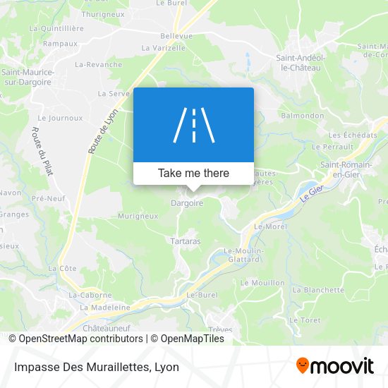 Impasse Des Muraillettes map