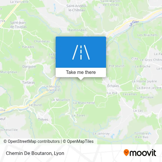 Chemin De Boutaron map
