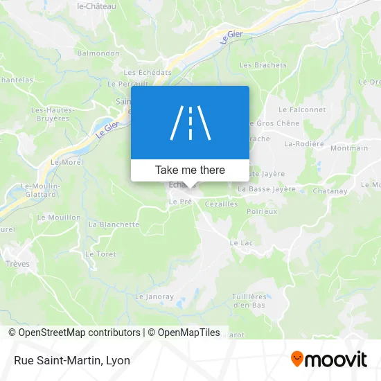 Rue Saint-Martin map