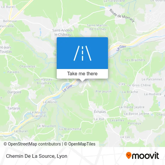 Chemin De La Source map