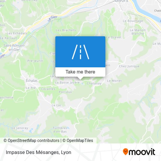 Impasse Des Mésanges map