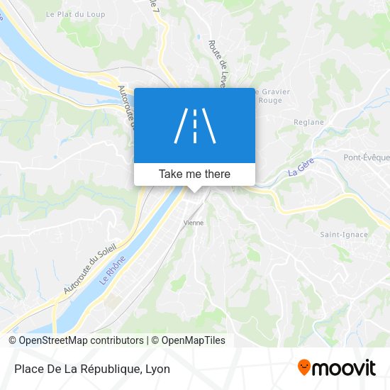 Place De La République map