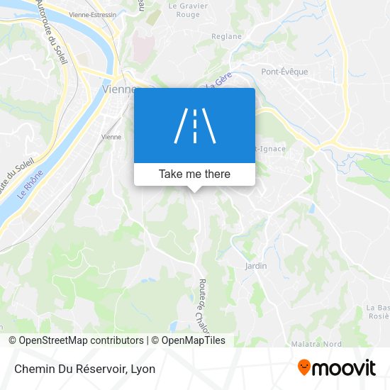 Chemin Du Réservoir map