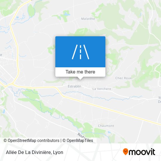 Allée De La Divinière map