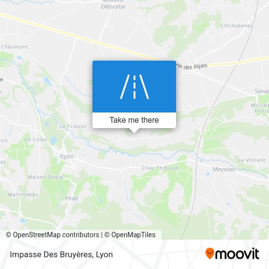 Impasse Des Bruyères map