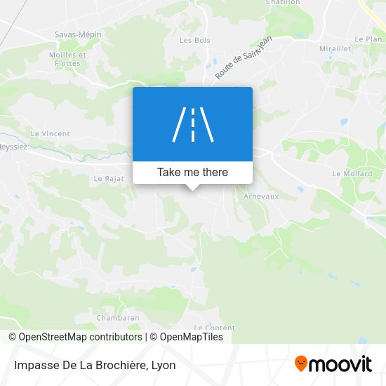Impasse De La Brochière map