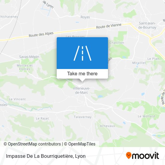 Impasse De La Bourriquetière map