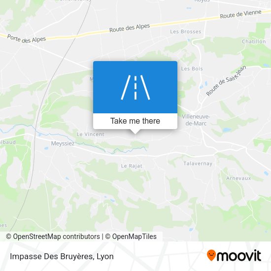 Impasse Des Bruyères map