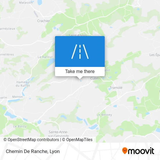 Chemin De Ranche map