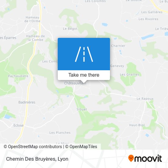 Chemin Des Bruyères map