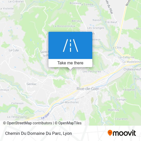 Chemin Du Domaine Du Parc map