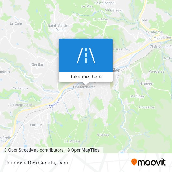 Impasse Des Genêts map