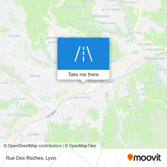 Rue Des Roches map
