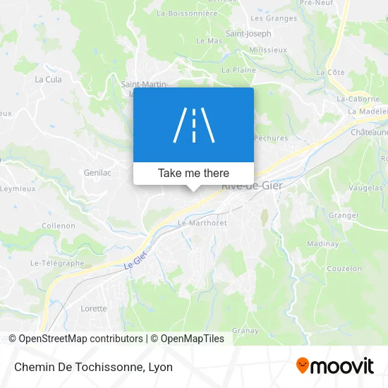 Chemin De Tochissonne map