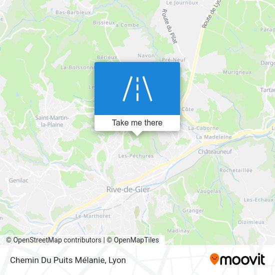 Chemin Du Puits Mélanie map