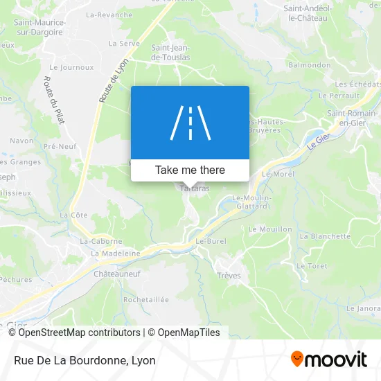 Rue De La Bourdonne map