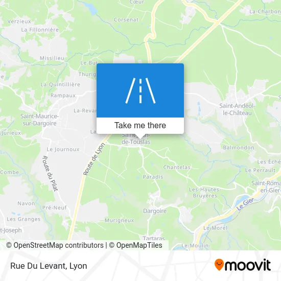 Rue Du Levant map