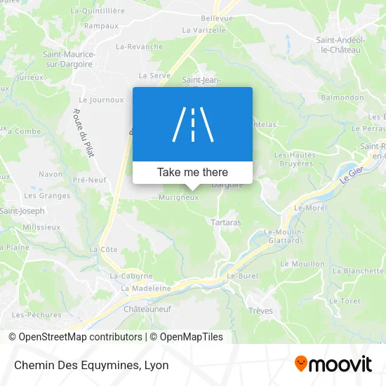 Chemin Des Equymines map